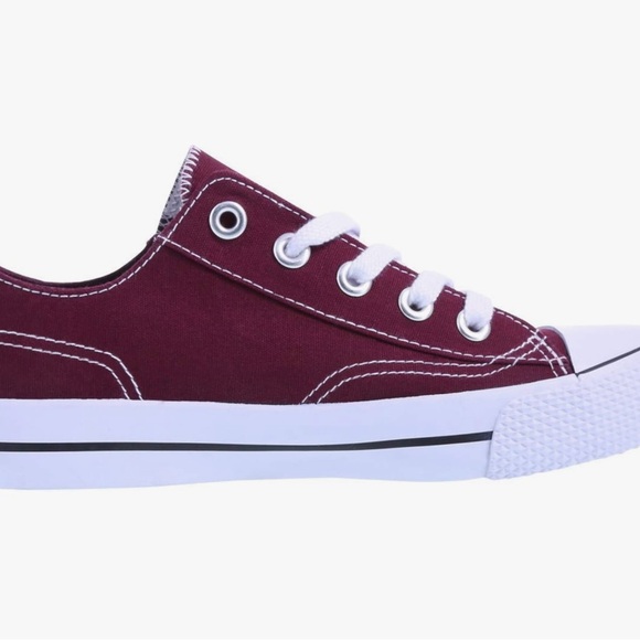 AIRWALK Maroon canvas sneakers - Picture 2 of 4